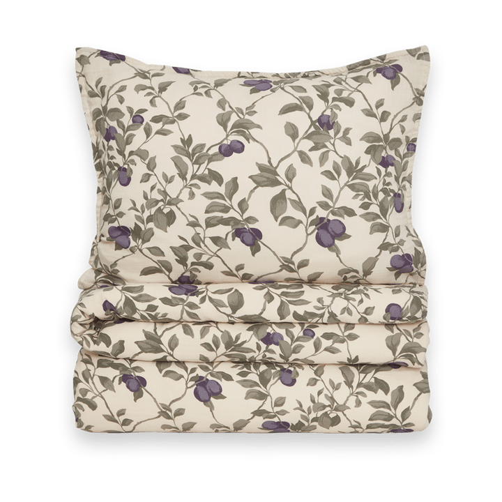 Plum Musin bedding set - 140x200 cm/50x70 cm - Garbo&Friends