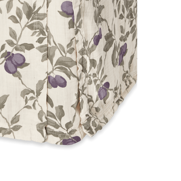 Plum Muslin bed skirt - 180x200x53 cm - Garbo&Friends