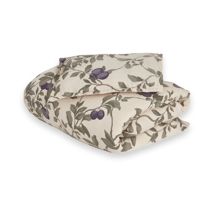 Plum Muslin bedding set baby - 70x80 cm/28x35 cm - Garbo&Friends