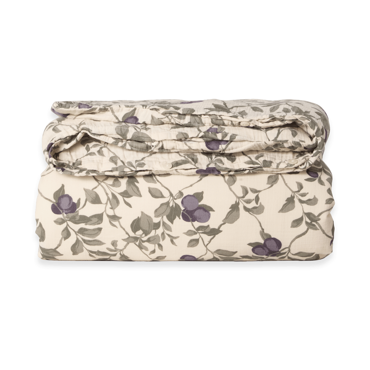 Garbo&Friends Plum Muslin duvet cover double 220x220 cm