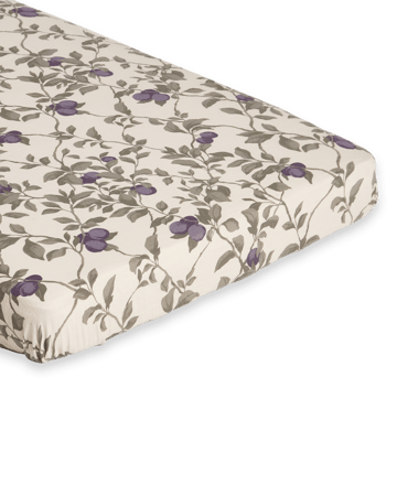 Plum Muslin fitted sheet - 140x200x30 cm - Garbo&Friends