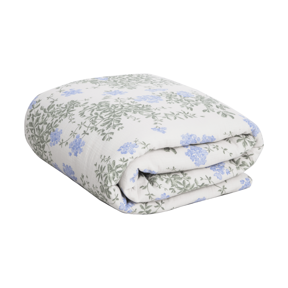 Garbo&Friends Plumbago Muslin padded blanket 100x140 cm