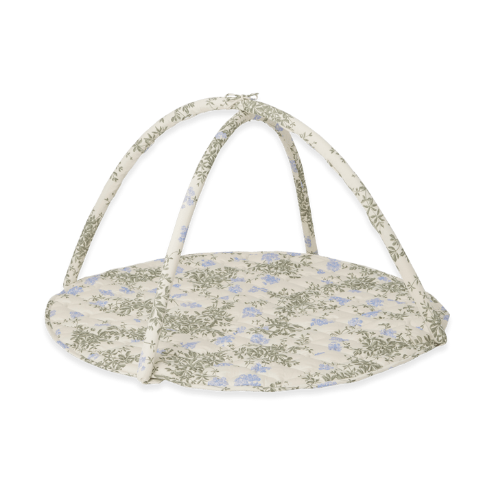 Plumbago satin quilted baby gym - Ø90 cm - Garbo&Friends