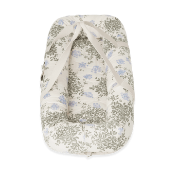 Plumbago satin quilted baby nest - 43x87x16cm - Garbo&Friends