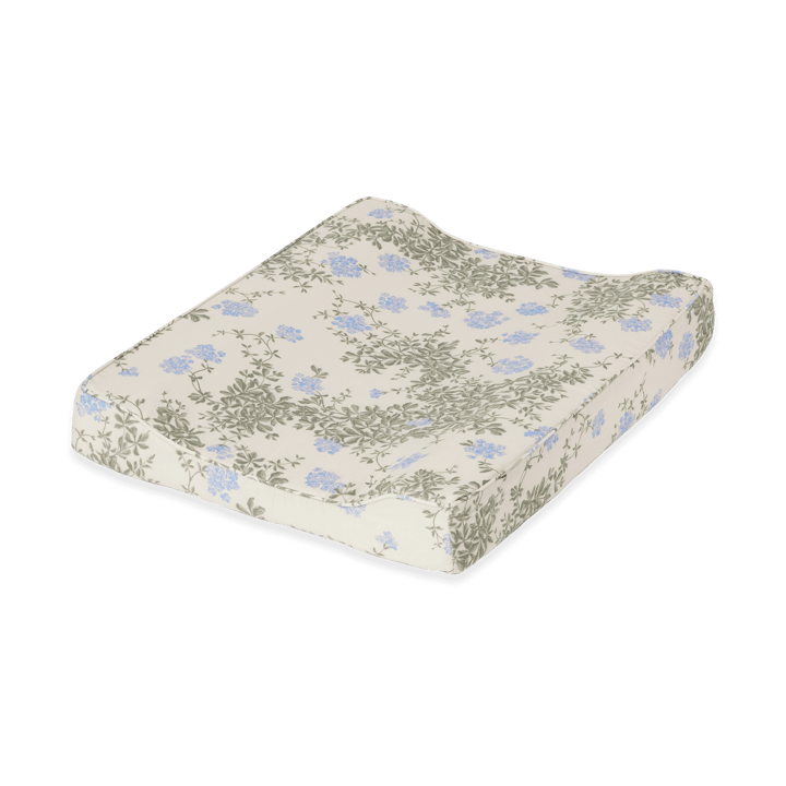 Plumbago satin quilted changing pad - 50x65x9 cm - Garbo&Friends