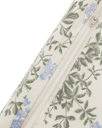 Plumbago satin quilted changing pad - 50x65x9 cm - Garbo&Friends