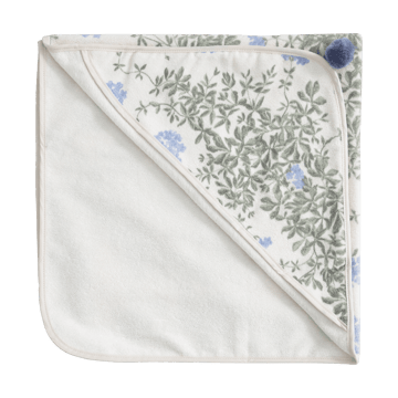 Plumbago Terry hooded towel - 80x80 cm - Garbo&Friends