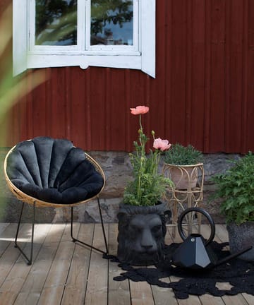 Garden Glory Shell seat cushion - Black - Garden Glory