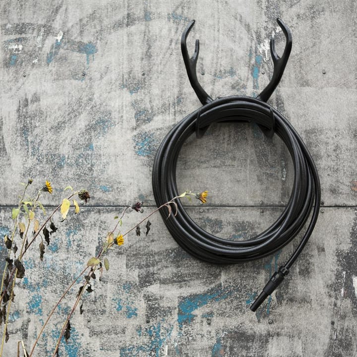 Garden Glory wall mount reindeer, Black Garden Glory