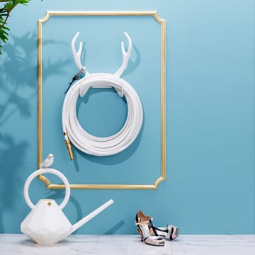 Garden Glory wall mount reindeer - White - Garden Glory