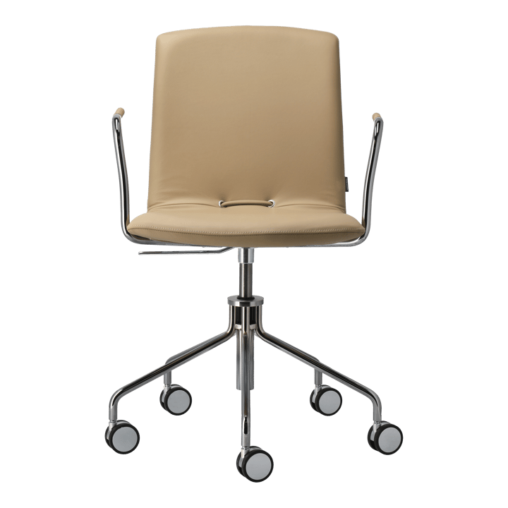 Day armchair swivel stand chrome, Oak-natural-H&S-elmosoft 02119 Gärsnäs