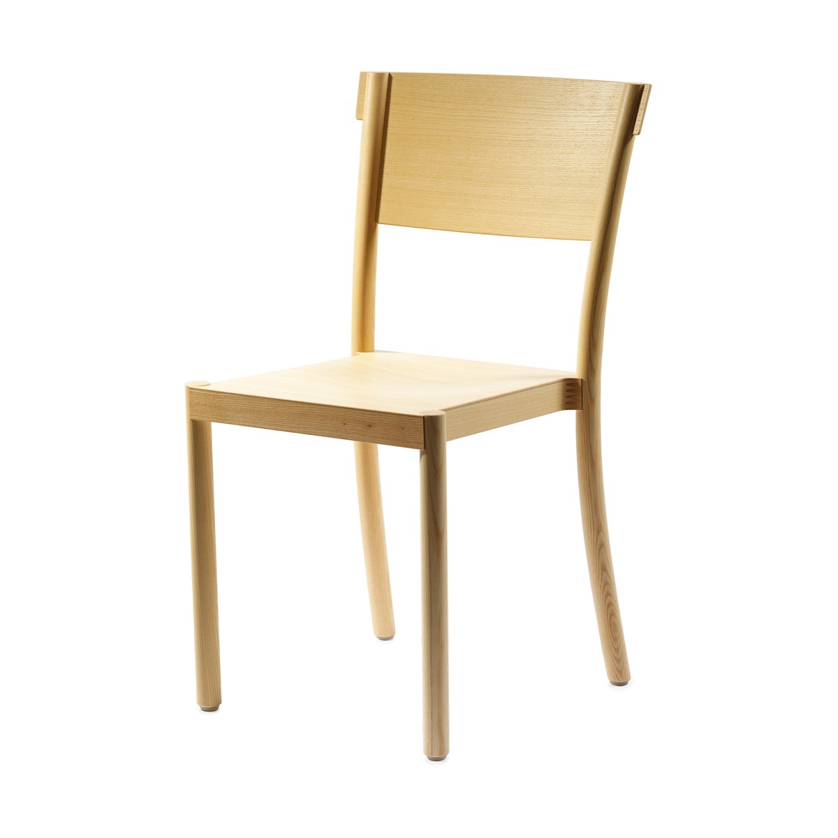 Gärsnäs Light & Easy chair Ash-white-veneered seat