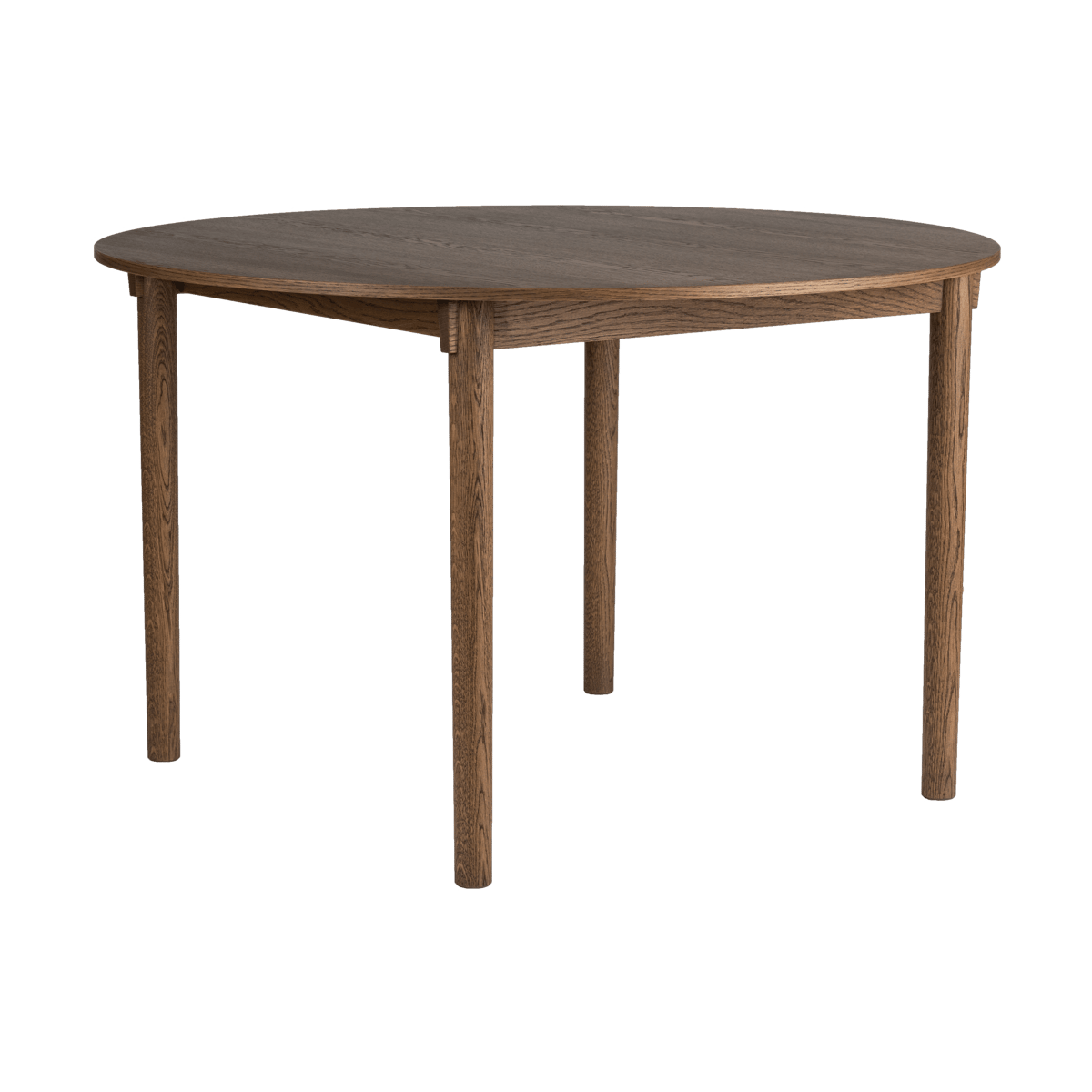 Gärsnäs Tak table Ø120 cm Oak-black