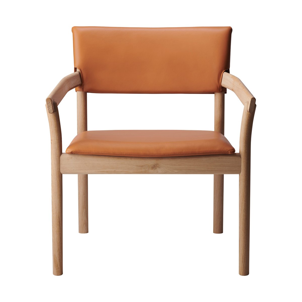 Gärsnäs Vyn armchair upholstered back Monocoat natural-Elmosoft 43283