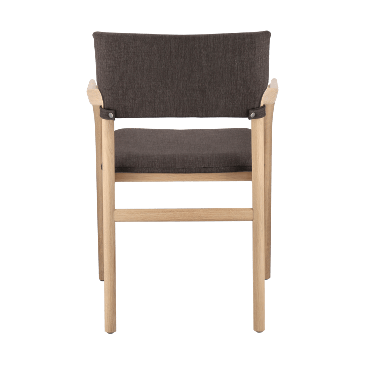 Vyn chair upholstered back, Monocoat natural-Lido 46 Mole Gärsnäs