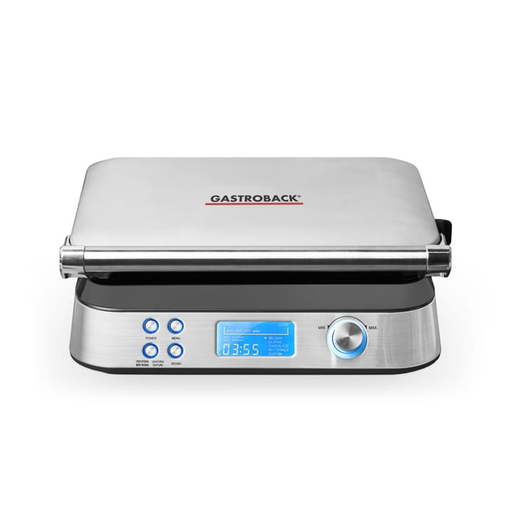 Gastroback 42424 waffle iron - Silver - Gastroback