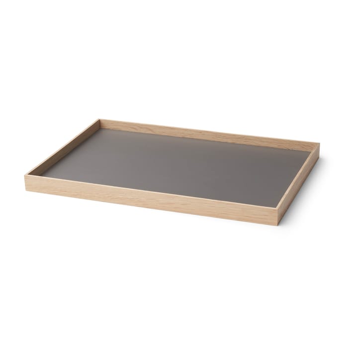 Frame tray medium 23x34 cm - Oak-light grey - Gejst