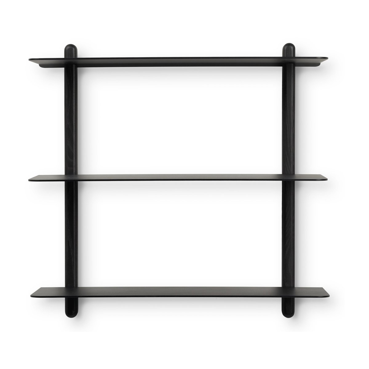 Gejst Nivo shelf A large Black oiled ash-black