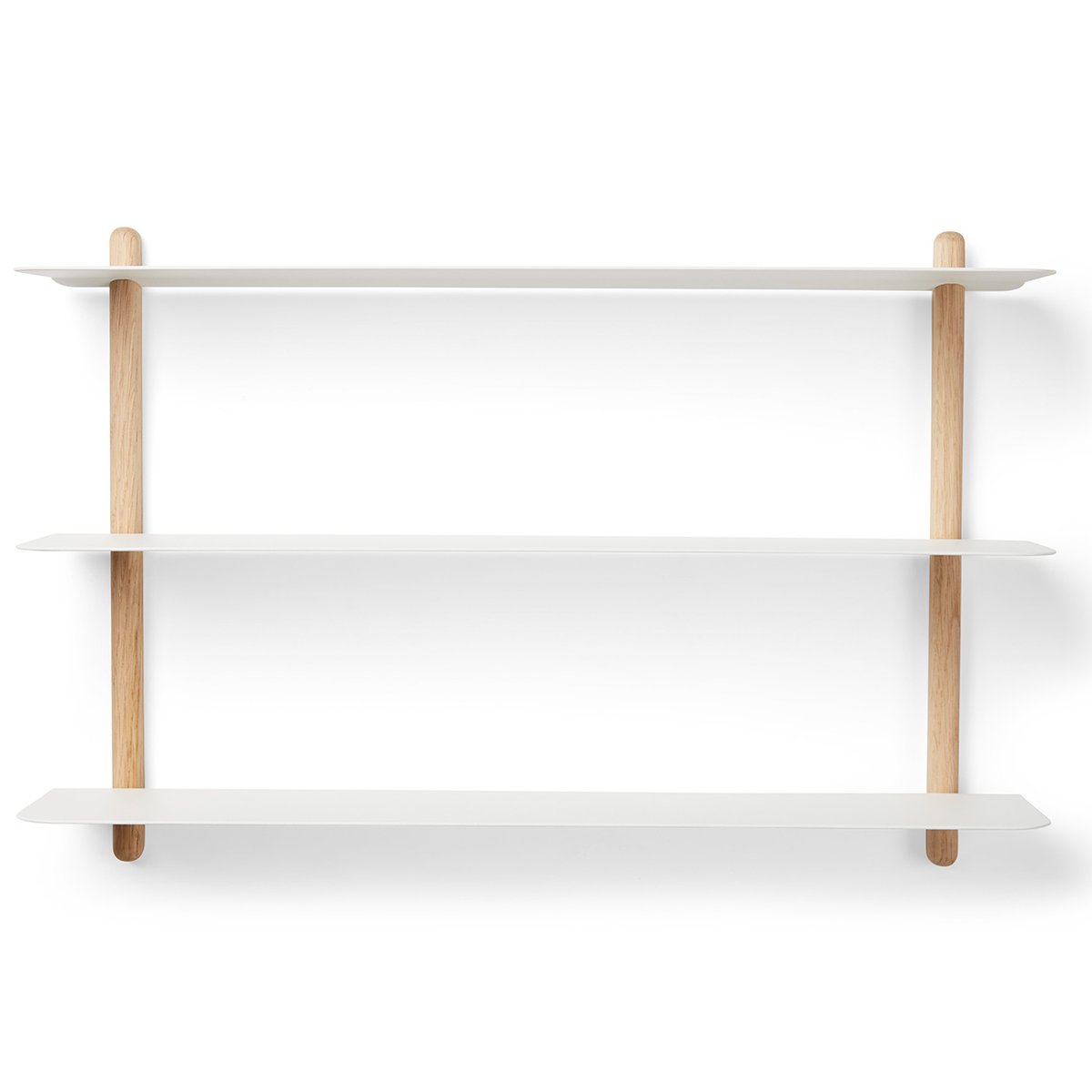 Gejst Nivo shelf A Light oak-white