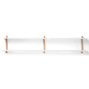 Nivo shelf C - Light oak-white - Gejst