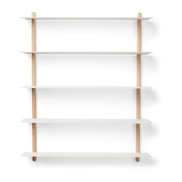 Nivo shelf E - Light oak-white - Gejst