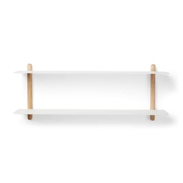 Nivo shelf F - Light oak-white - Gejst