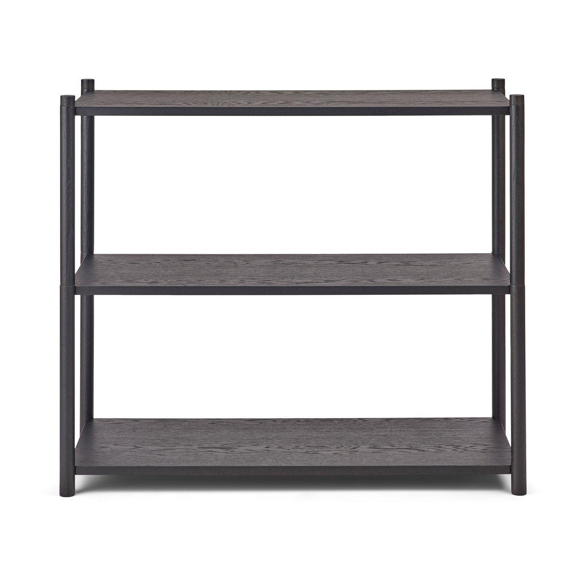 Gejst Sceene bookcase A Black oiled oak