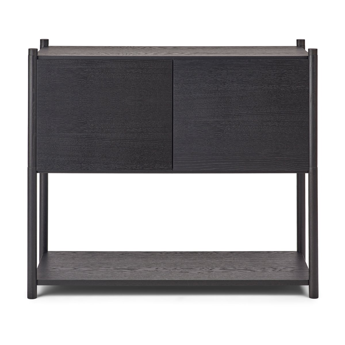 Gejst Sceene bookcase C Black oiled oak