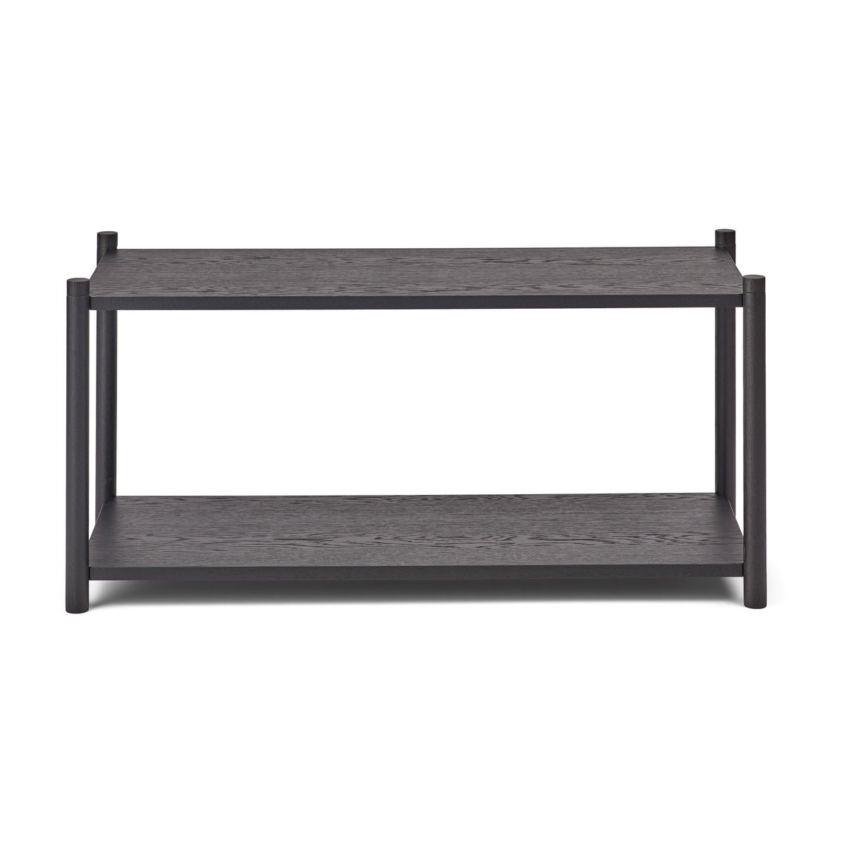 Gejst Sceene bookcase F Black oiled oak