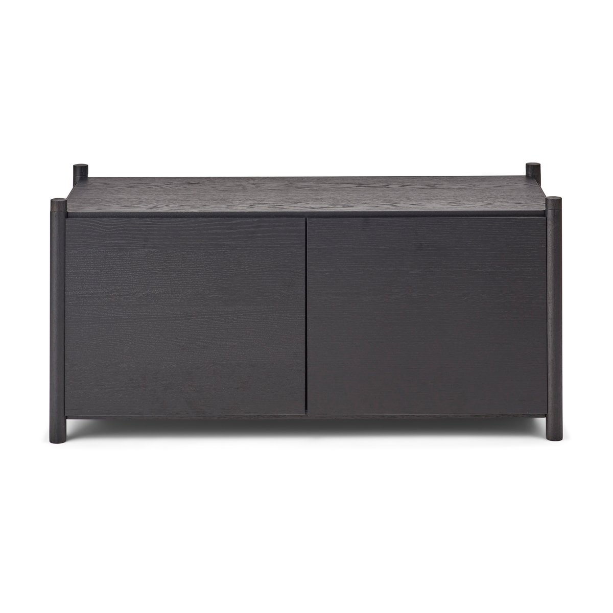 Gejst Sceene bookcase G Black oiled oak