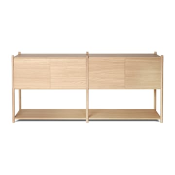 Sceene bookcase H - Light oak - Gejst