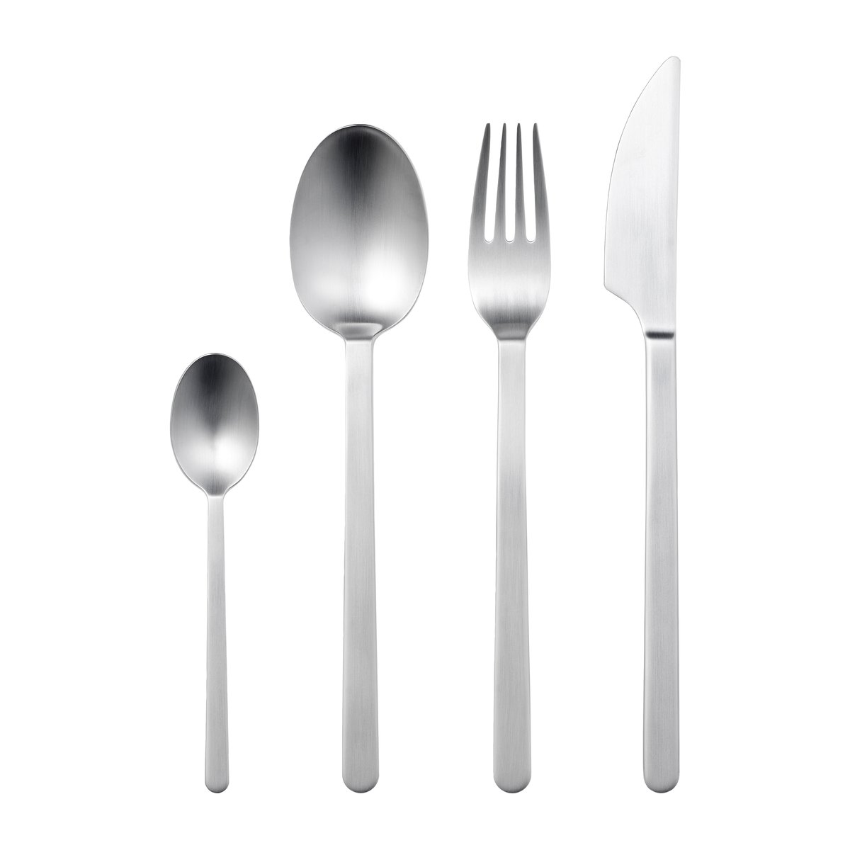 Gense Norm cutlery 16 pieces Matte stainless steel