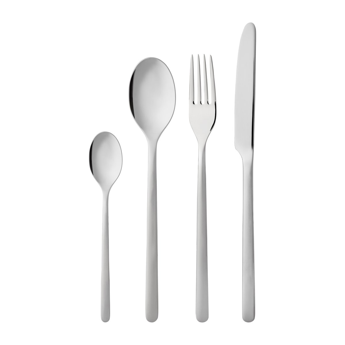 Gense Still cutlery 16 pieces Matte-Shiny steel