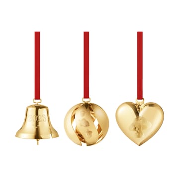 2023 gift set 3 pieces - Gold-plated - Georg Jensen