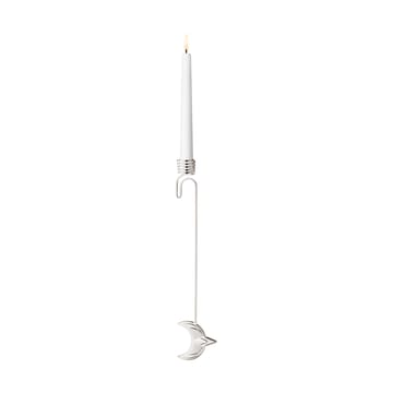 2024 candle holder moon - Palladium-plated - Georg Jensen