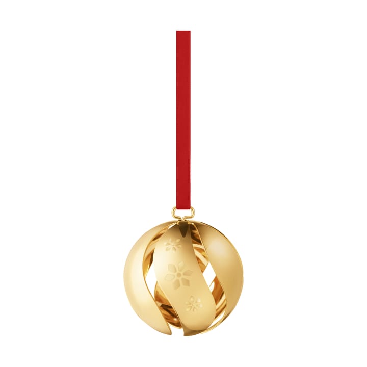 2024 Christmas bauble - Gold-plated - Georg Jensen