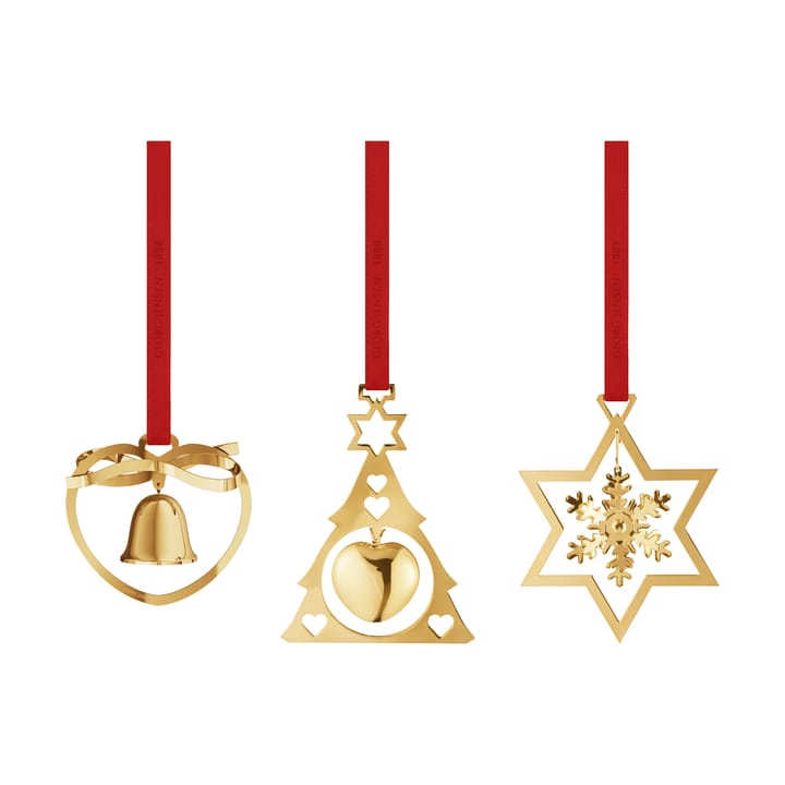 2024 miniature mobile 3 pieces - Gold-plated - Georg Jensen