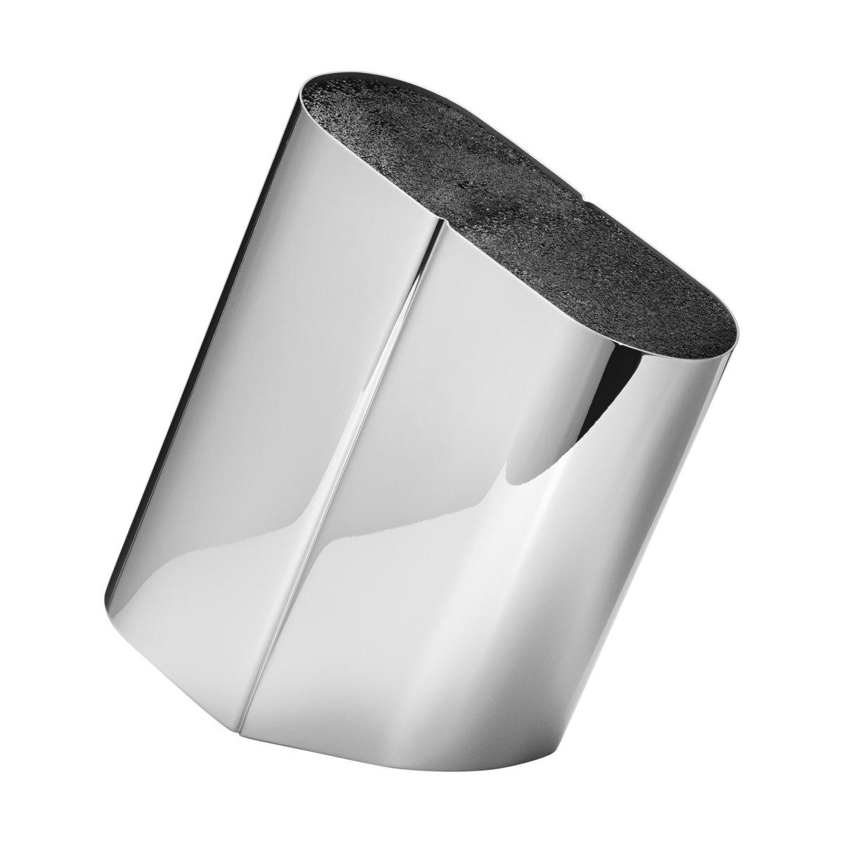 Georg Jensen Alfredo knife block Stainless steel-silver