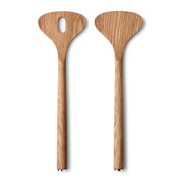 Alfredo salad servers oak - 28 cm - Georg Jensen