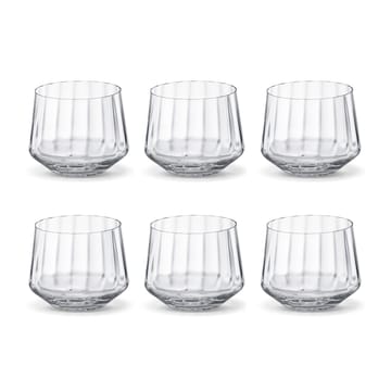 Bernadotte drinking glass low 25 cl 6-pack - crystalline - Georg Jensen