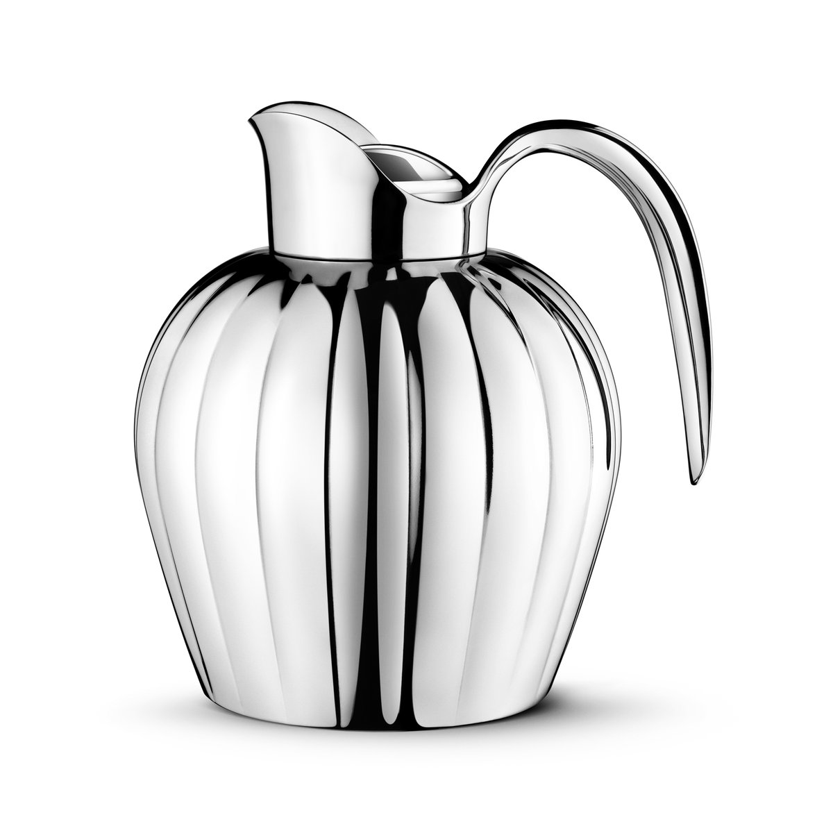 Georg Jensen Bernadotte thermos jug push lid 0.8 l