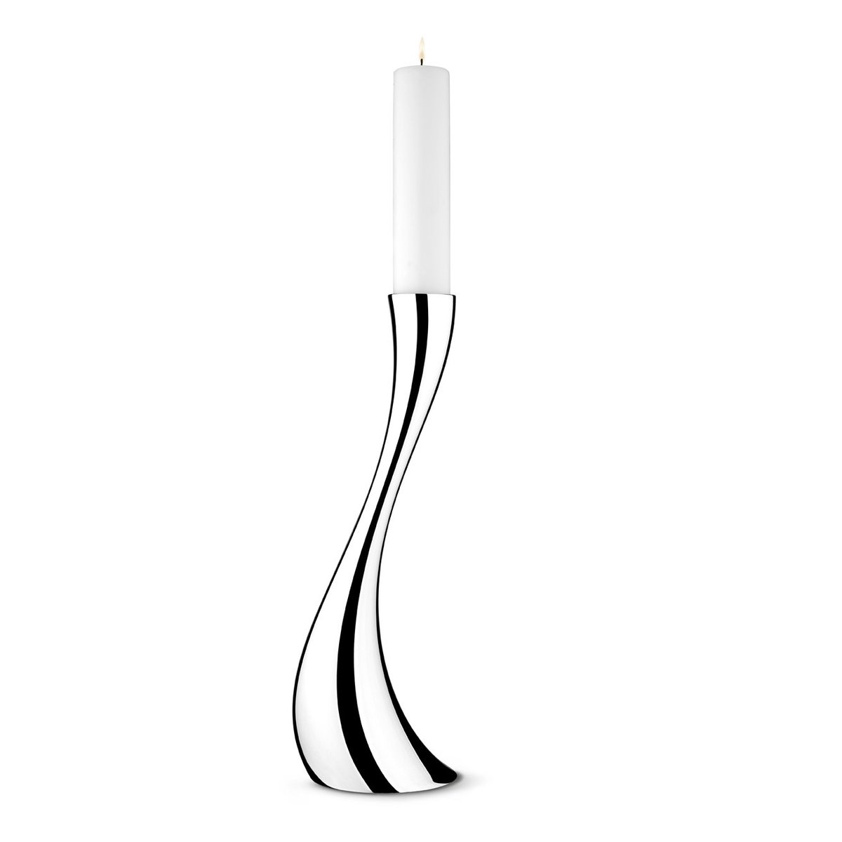 Georg Jensen Cobra floor candleholder medium, 50 cm