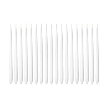 Cobra Hanukkah candles 18-pack - White - Georg Jensen