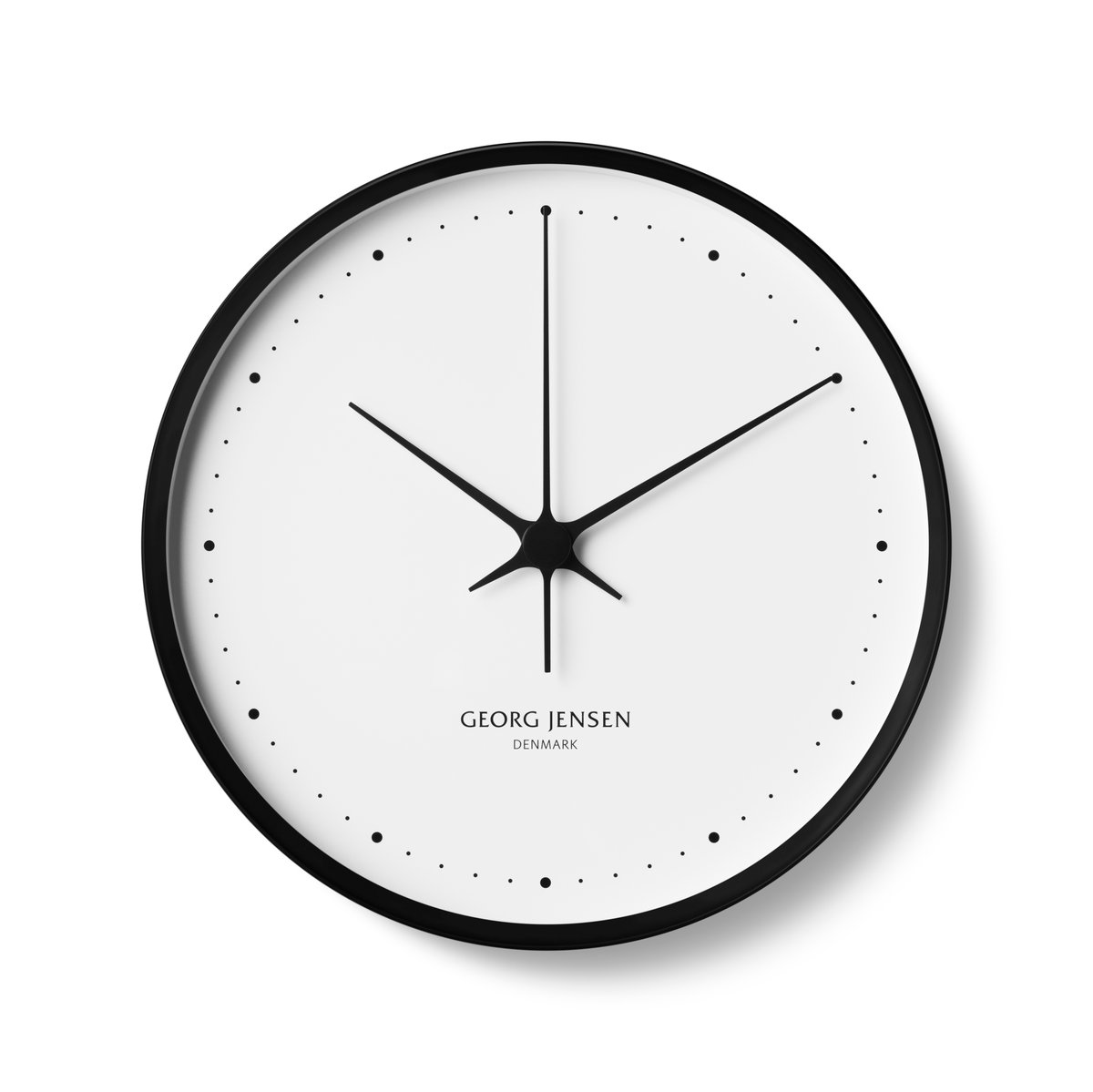 Georg Jensen Henning koppel wall clock Ø 30 cm Black-white