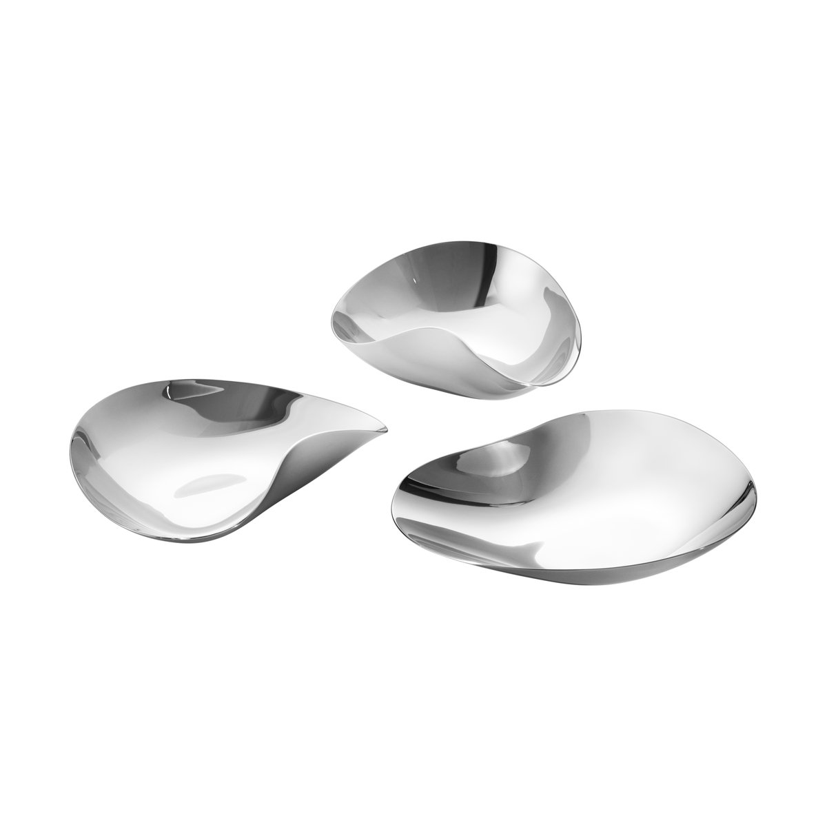 Georg Jensen Indulgence snack bowl 3 pieces Stainless steel