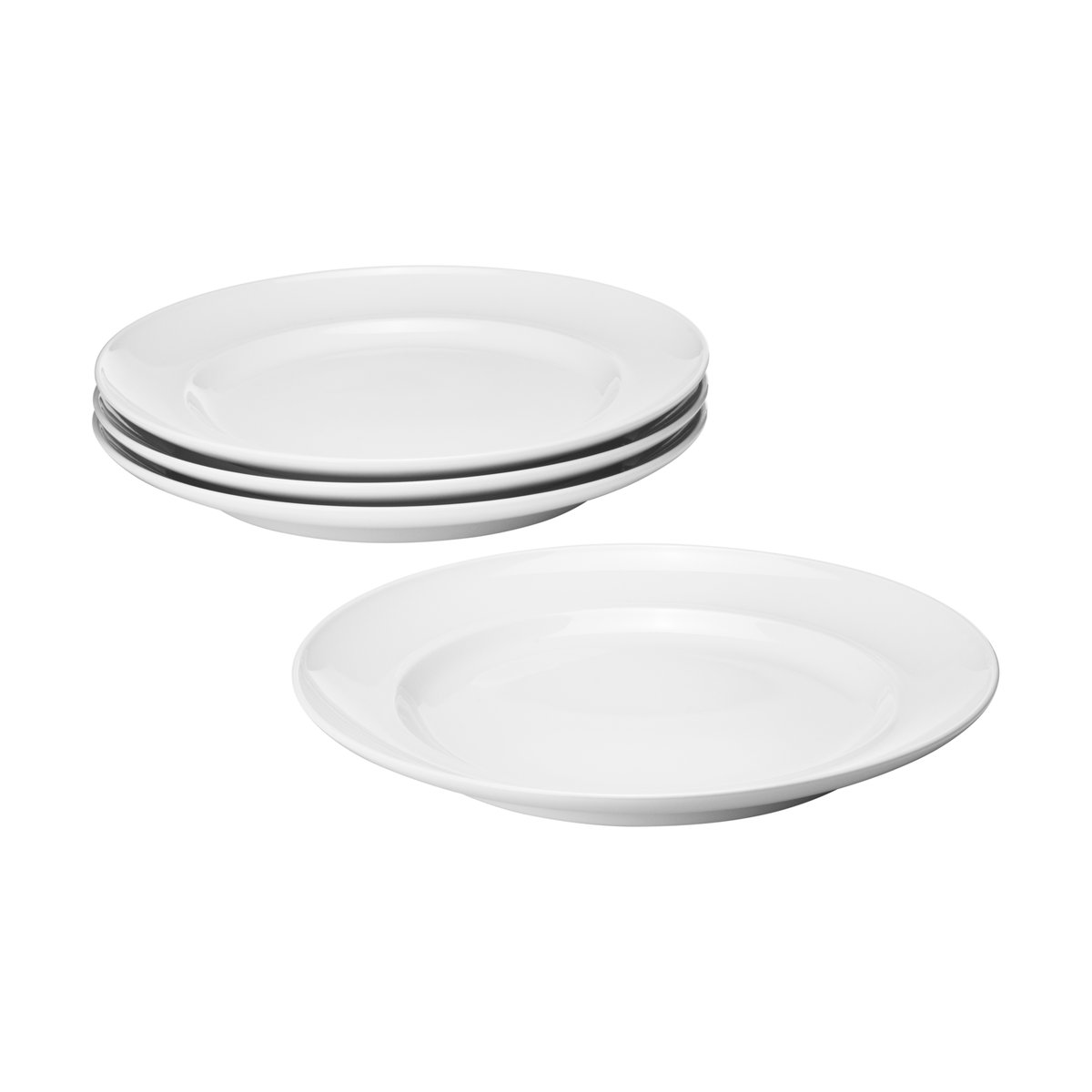 Georg Jensen Koppel dinner plate Ø27 cm 4-pack White