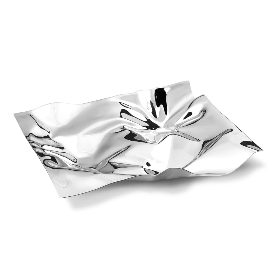 Georg Jensen Panton medium | Scandinavian Design | Decorative bowls | Silver-coloured