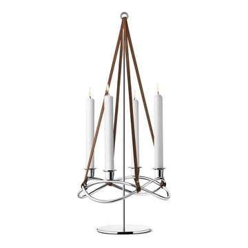 Season extension stand for candleholder - shiny - Georg Jensen