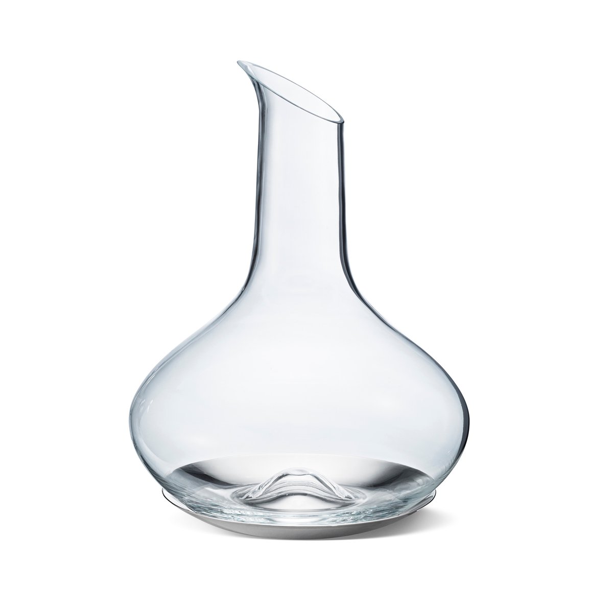 Georg Jensen Sky wine carafe with saucer 0.75 l