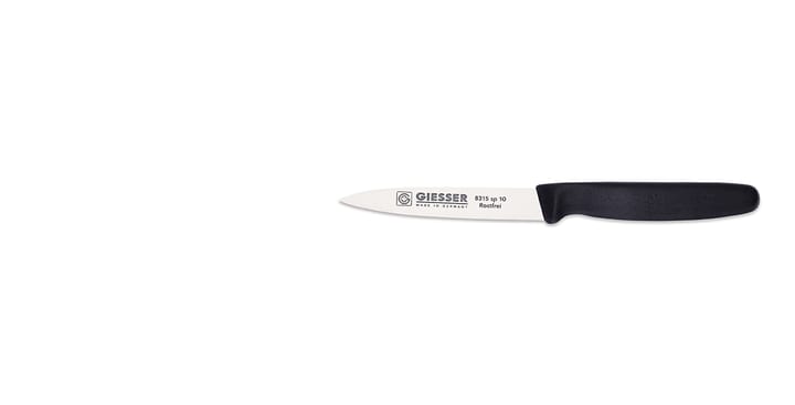 Giesser paring knife 10 cm - Black - Giesser